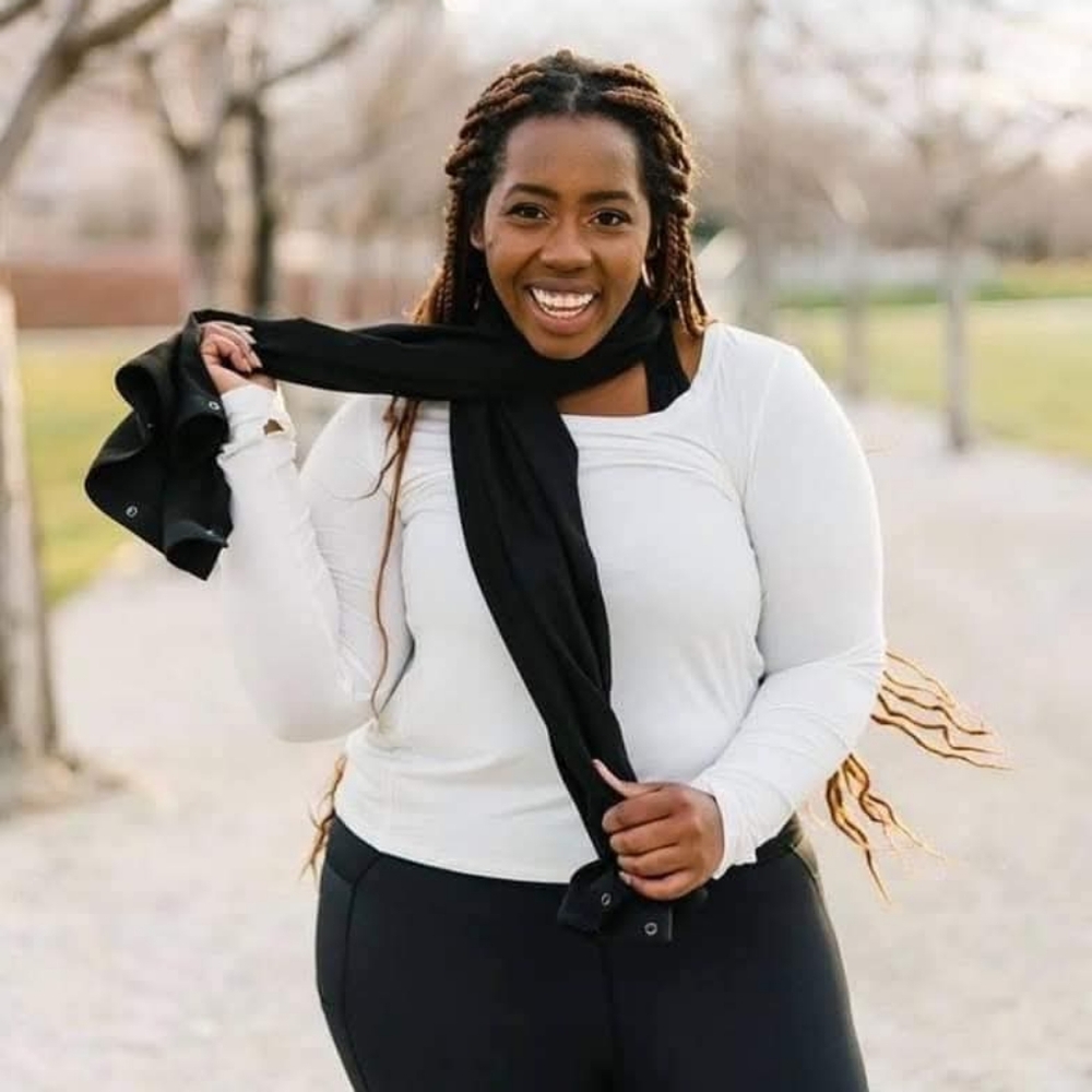 BRAND NEW Zyia Active Black Infinity Scarf